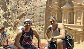 Sergejus Maslobojevas-Kuvalda vyriškai atostogavo Jordanijoje