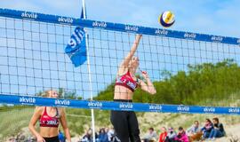 Olimpinės dienos sūkuryje paaiškėjo Lietuvos paplūdimio tinklinio studentų čempionai