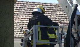 Klaipėdos senamiestyje kilo gaisras