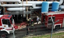 Klaipėdos LEZ kilo gaisras