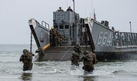 Nemirsetos paplūdimyje vyko pratybų BALTOPS 2019 karių išsilaipinimo operacija