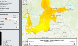 Baltijos jūroje susidarė palankios sąlygos daugintis Vibrio bakterijoms