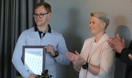 Įteikta „Klaipėdos švyturio ateities“ stipendija