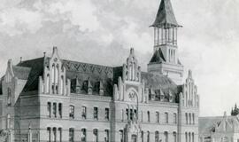 Klaipėdos akvarelės: namai ir žmonės (588)