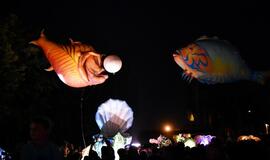 „Plasticiens Volants“ spektaklis "Perlas"Klaipėdos piliavietėje