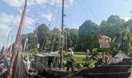 „Dangės flotilė“ vyko prieš vėją