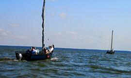 „Dangės flotilė“ vyko prieš vėją