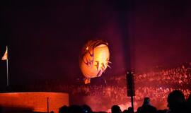 „Plasticiens Volants“ spektaklis "Perlas"Klaipėdos piliavietėje