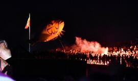 „Plasticiens Volants“ spektaklis "Perlas"Klaipėdos piliavietėje