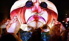 „Plasticiens Volants“ spektaklis "Perlas"Klaipėdos piliavietėje