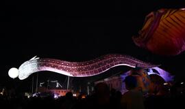 „Plasticiens Volants“ spektaklis "Perlas"Klaipėdos piliavietėje