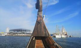 „Dangės flotilė“ vyko prieš vėją