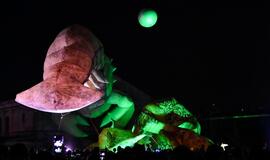 „Plasticiens Volants“ spektaklis "Perlas"Klaipėdos piliavietėje