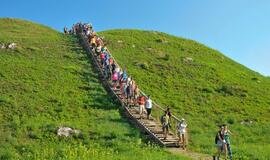 Gyvosios istorijos festivalis žemaičių dvasią žadins ant piliakalnio Kartenoje