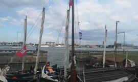 „Dangės flotilė“ vyko prieš vėją