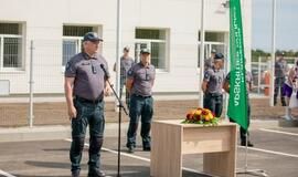 Gargžduose duris atvėrė naujasis policijos pastatas