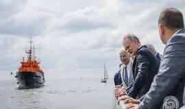 Jūra sužydėjo gėlėmis – pagerbti žuvusieji