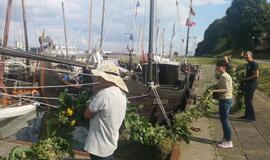 „Dangės flotilė“ vyko prieš vėją