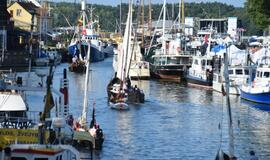 Klaipėda išlydėjo unikalius laivus