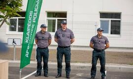 Gargžduose duris atvėrė naujasis policijos pastatas