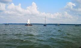 „Dangės flotilė“ vyko prieš vėją