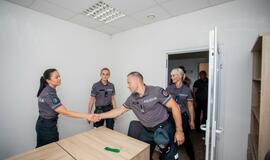 Gargžduose duris atvėrė naujasis policijos pastatas