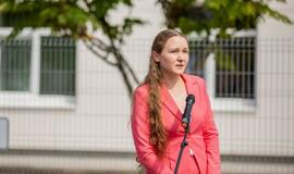 Gargžduose duris atvėrė naujasis policijos pastatas