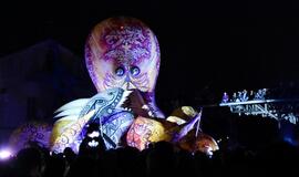 „Plasticiens Volants“ spektaklis "Perlas"Klaipėdos piliavietėje