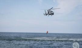 Jūra sužydėjo gėlėmis – pagerbti žuvusieji