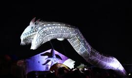 „Plasticiens Volants“ spektaklis "Perlas"Klaipėdos piliavietėje