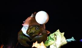 „Plasticiens Volants“ spektaklis "Perlas"Klaipėdos piliavietėje