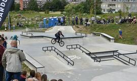 Sąjūdžio parke - riedlenčių ir BMX dviračių čempionatas