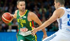 Lietuvos rinktinė šventė triuškinamą pergalę