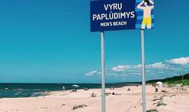 Kas vyksta Palangos vyrų paplūdimyje