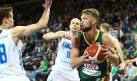 Lietuvos krepšinio rinktinė įveikė Suomiją