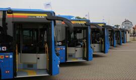 Nauji autobusai Klaipėdoje