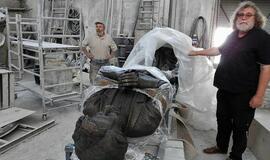 Klaipėdos skulptoriams parodė duris