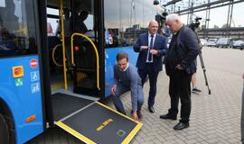 Nauji autobusai Klaipėdoje