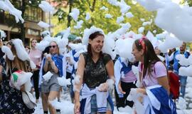 Apdovanojo šventinės eisenos kolektyvus