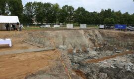 Klaipėdos futbolo mokyklos statybų pradžia