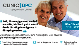 Dantų implantai - saugūs, inovatyvūs ir ilgaamžiai