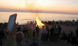 Baltijos šalių vienybės laužas