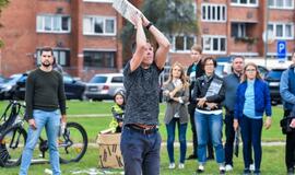 Klaviatūrų mėtymo čempionatas Klaipėdoje