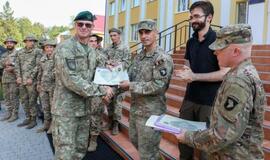 Lietuvos karininkas apie misiją Ukrainoje: sunku ne mums, o tiems, kas mūsų laukia