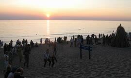 Baltijos šalių vienybės laužas