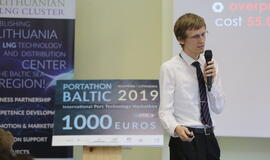 Uosto technologijų hakatone triumfavo Klaipėdos universiteto atstovai