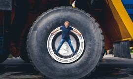 Pirmasis lietuvis, vairavęs didžiausią pasaulio savivartį. Kas jis?