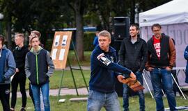 Klaviatūrų mėtymo čempionatas Klaipėdoje