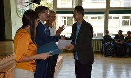 Klaipėdos Hermano Zudermano gimnazijoje lankėsi garbingi svečiai