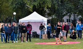 Klaviatūrų mėtymo čempionatas Klaipėdoje